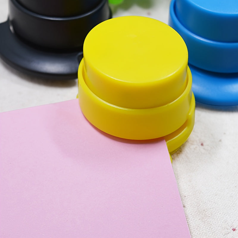Needleless Marker Mini Colorful Random Eco-Friendly Nails Stapler