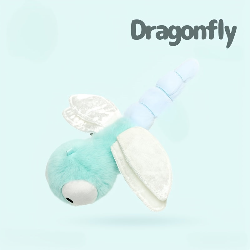 Dragonfly Plush Toy Soft Pastel Insect Decor Home Decoration