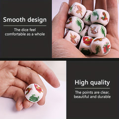 5pcs Essential Party Dice for Multiplayer Games