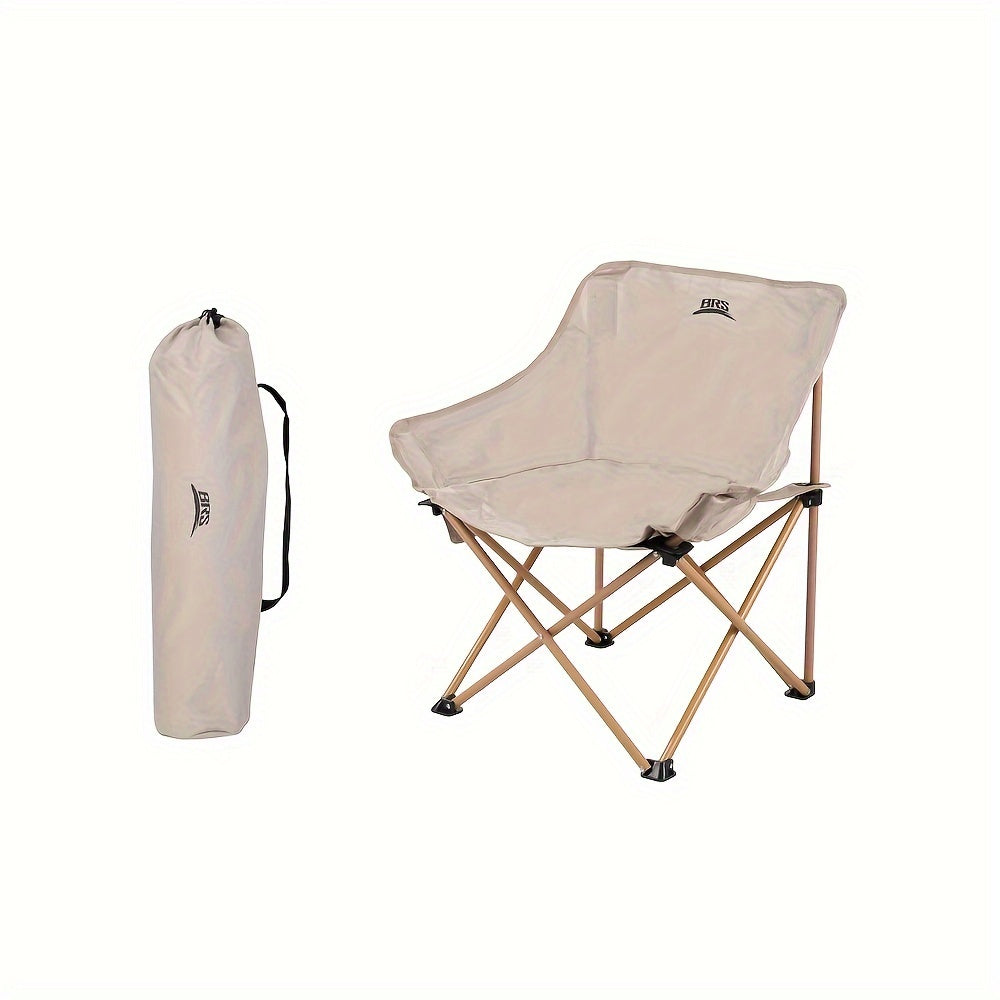 BRS Outdoor Folding Moon Chair Portable Ultra Light Camping Fishing Chair