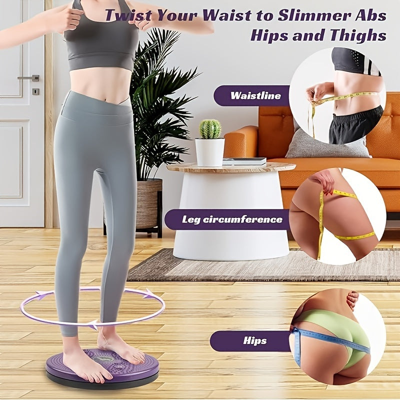 Solid Waist Training Board Foot Massage Disc for Workout Weight Loss