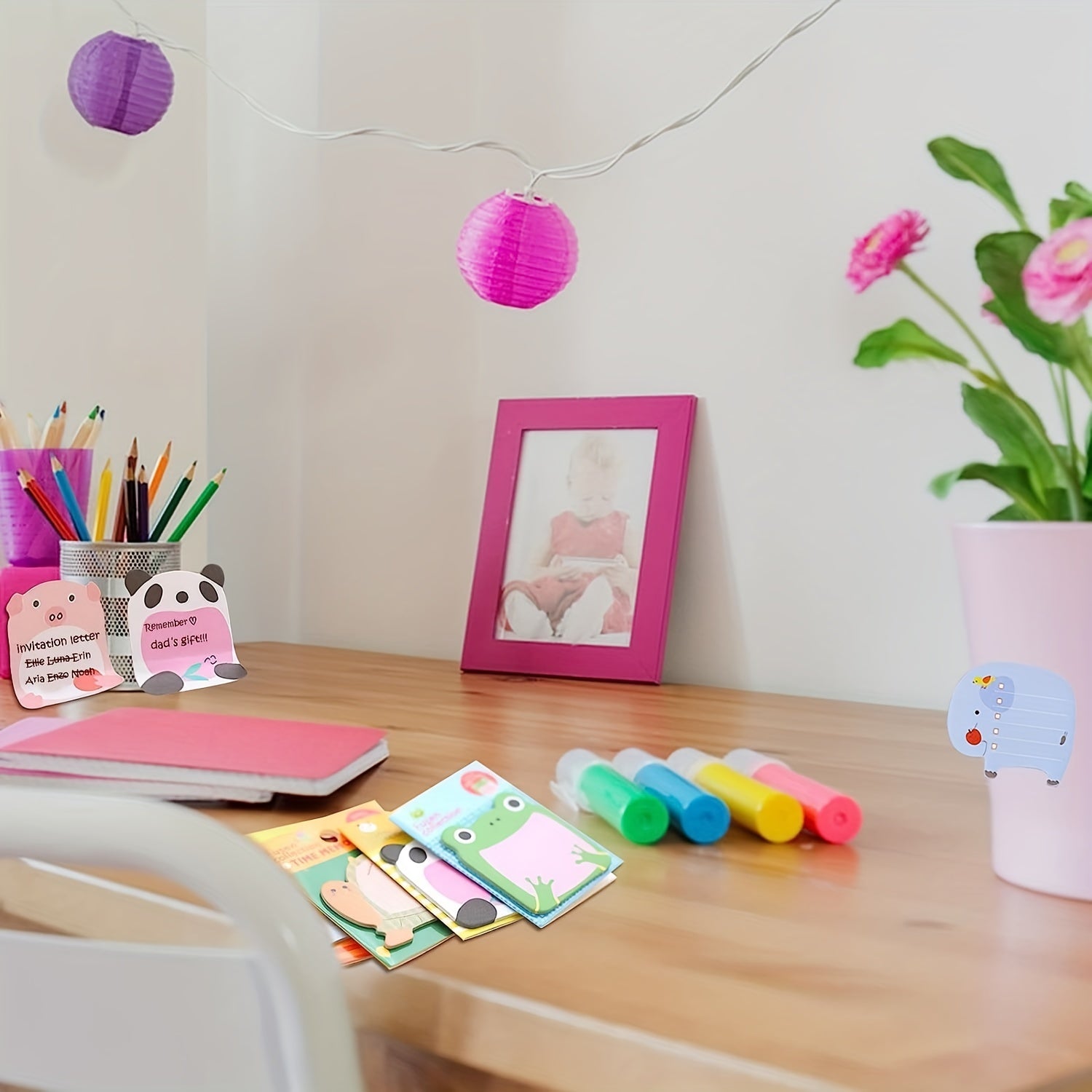 24pcs Cute Animal Sticky Notes for Students Giveaway