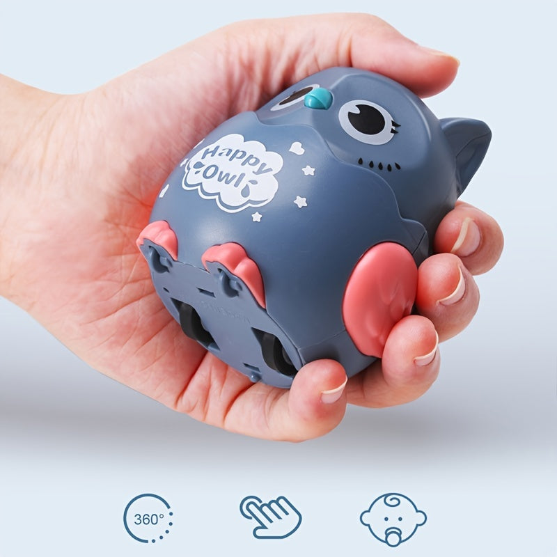 Cartoon Owl Press and Go Toy for 2-Year-Old Boys