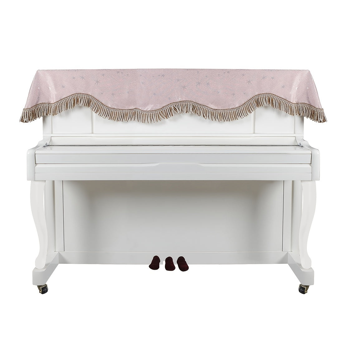 88 Key Piano Cover with Velvet Tassels & Dust Protection