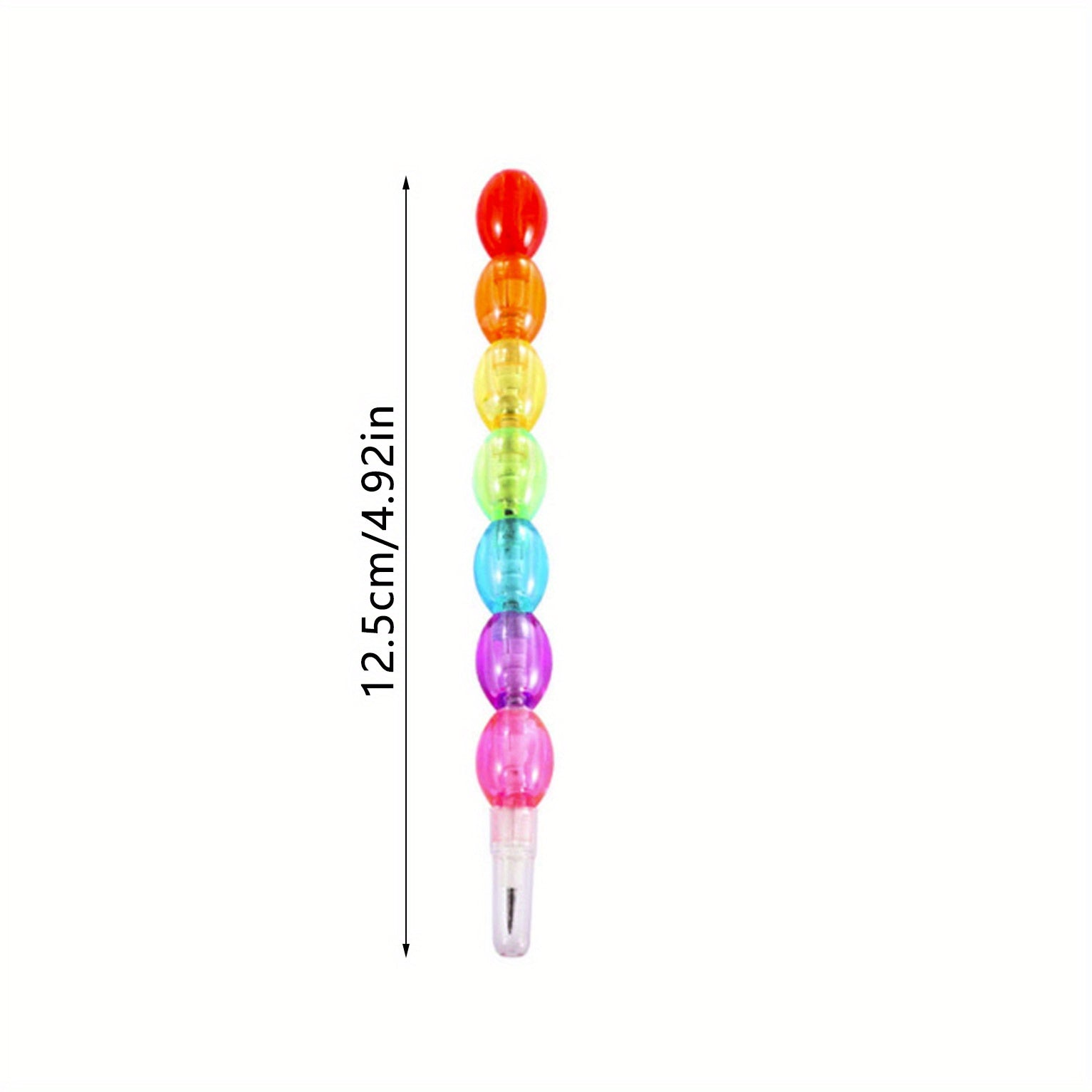 10pcs Sugar Gourd Stackable Pencils Back to School Supplies