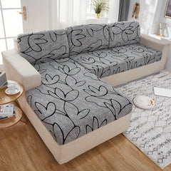 Polyester Printed Sofa Slipcover Stretch Sofa Cover Furniture Protector