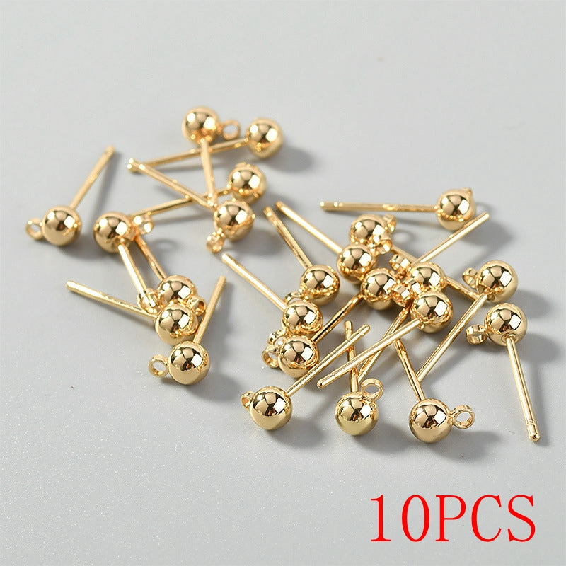 10Pcs DIY Stud Earrings Jewelry Accessories