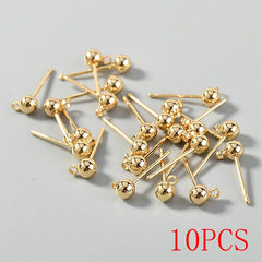 10Pcs DIY Stud Earrings Jewelry Accessories