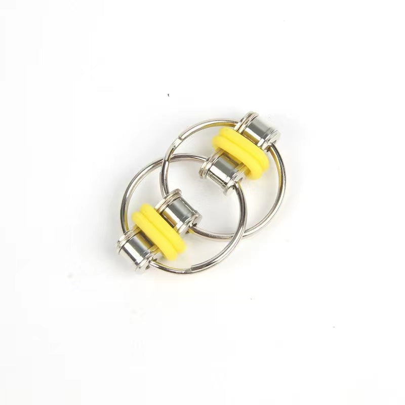 Metal Key Chain Decompression Chain Fidget Cube Vent Toy