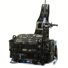 Multifunctional Shoulder Bag Messenger Bag Fishing Bait Hook Storage
