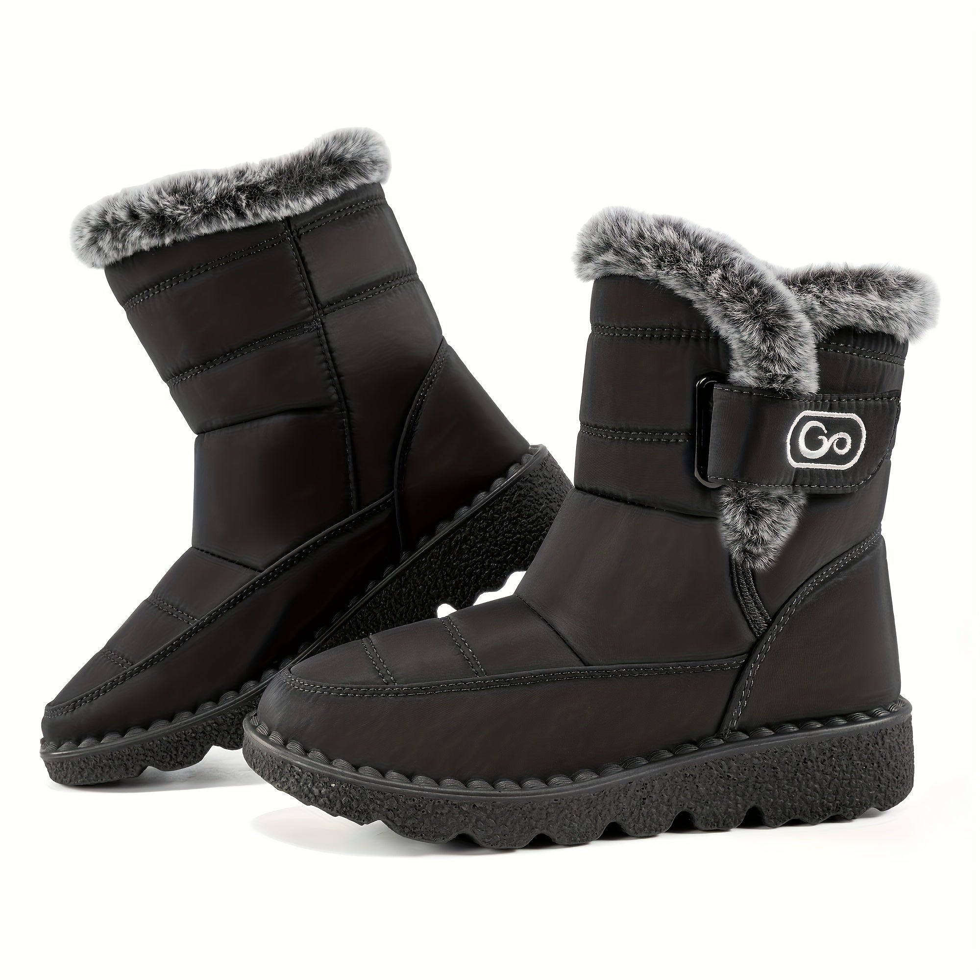 Arrival High Top Plush Lined Thermal Furry Snow Shoes