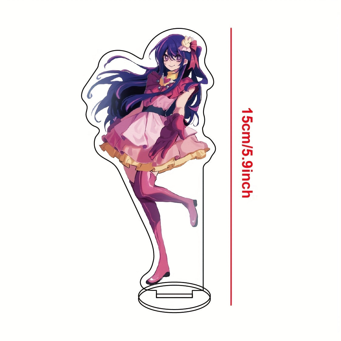 1pc 5 9 Animation Stand Acrylic Decoration