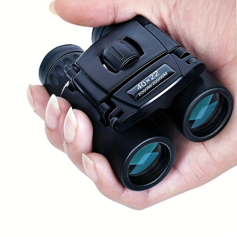 Compact HD Mini Binoculars 500x25 for Travel Camping Hiking