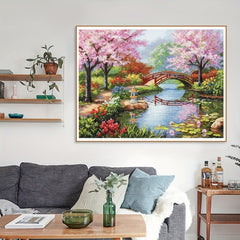 Cross Stitch Living Room Decoration Set