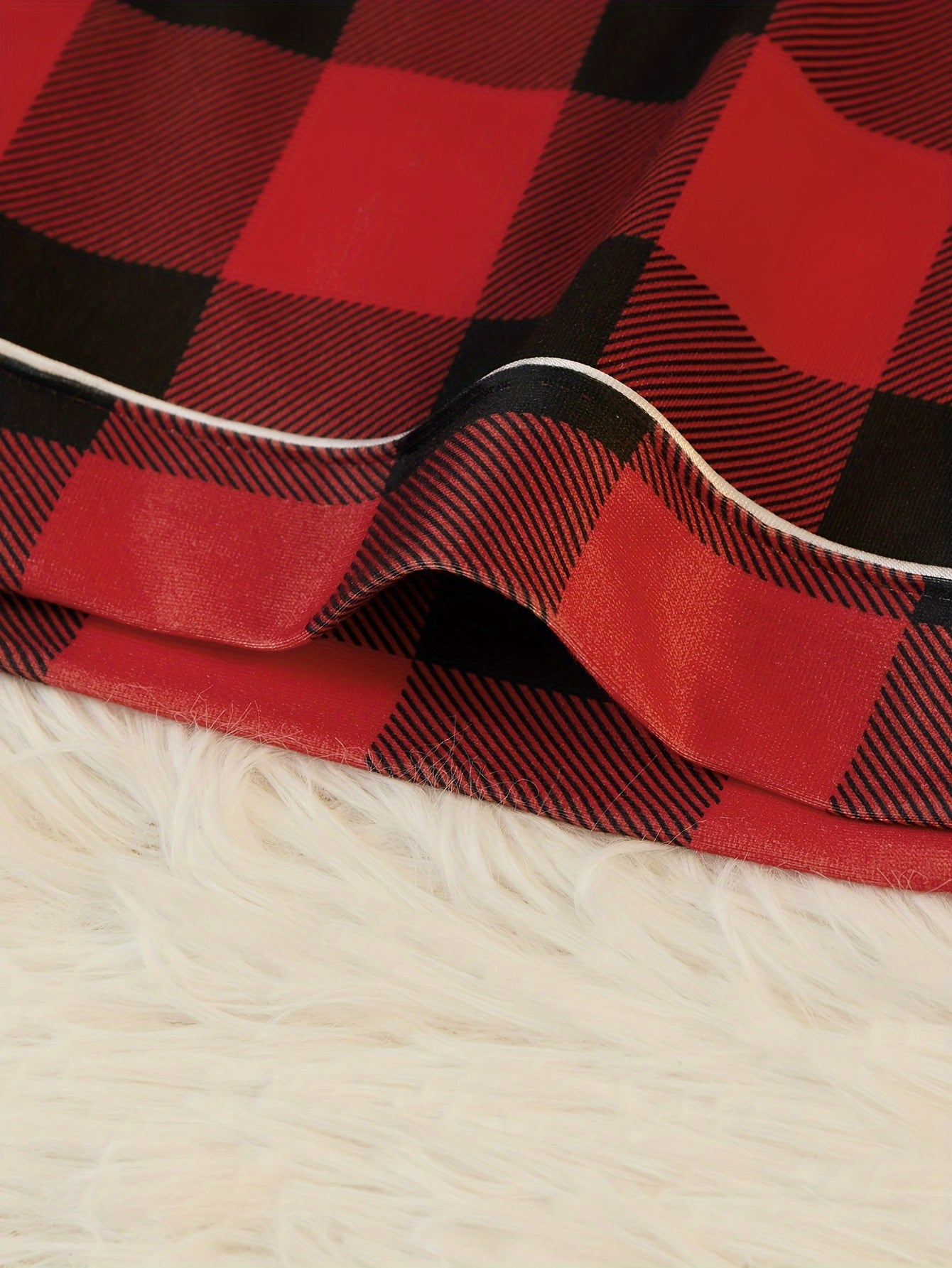 3 Pcs Plaid Christmas Sleep Pants Women's Sleepwear