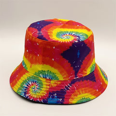 Tie Dye Reversible Bucket Hat for Women