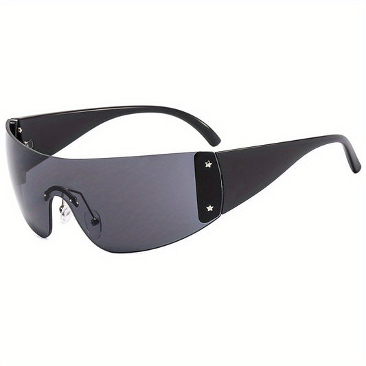 Y2K Star Wrap Sunglasses UV400 Sun Shades