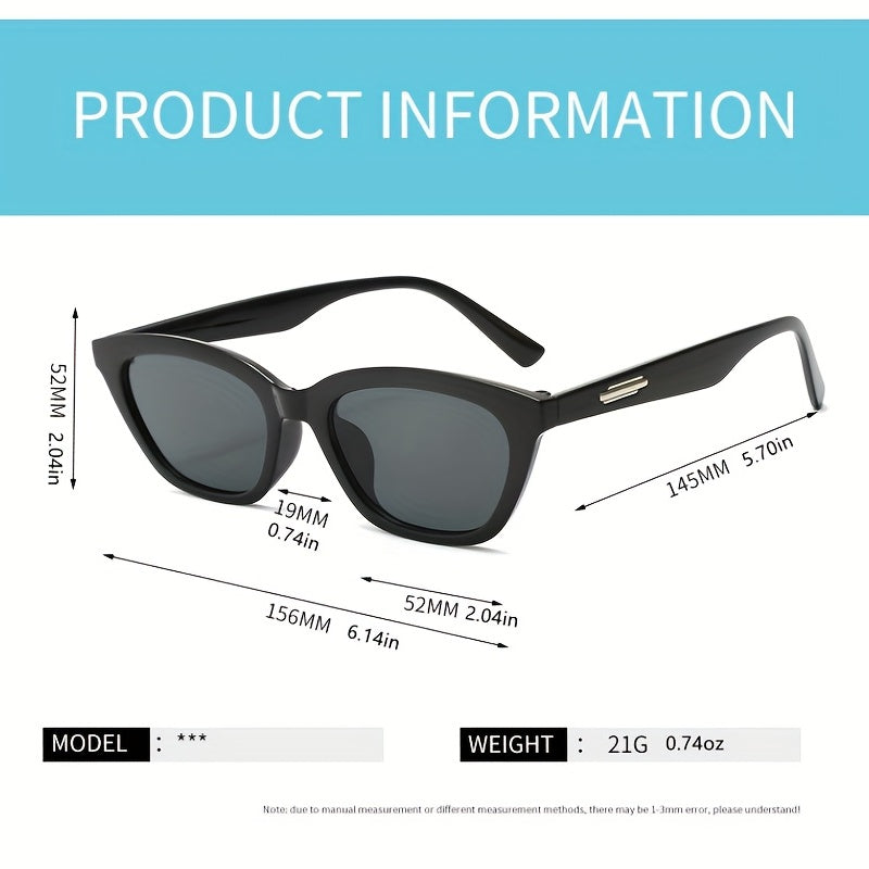 Cat Eye Sunglasses Women Retro UV400 Shades Classic Vintage Sun Glasses