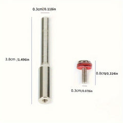 6pcs Rotary Tools Accessory Set Mandrel for Disc Cut & Polish