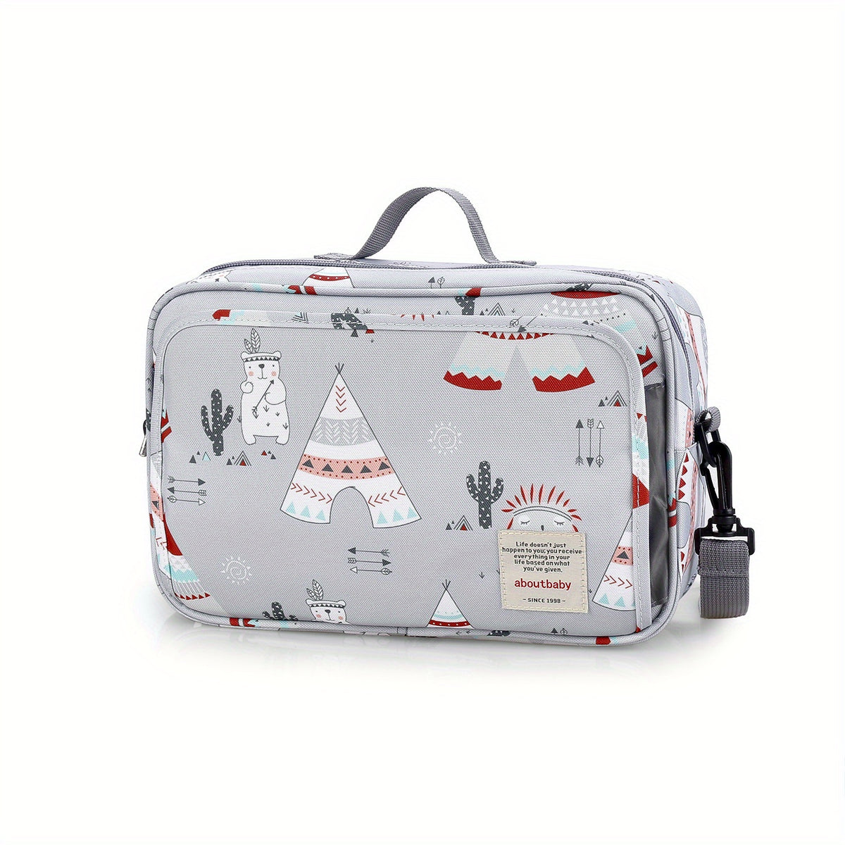 Mini Diaper Hanging Bag for Stroller - Nursery Storage Organizer