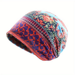 Boho Slouchy Beanie Cotton Casual Hats Lightweight Chemo Cap Women