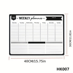 Company Planning Magnetic Form Refrigerator Sticker
