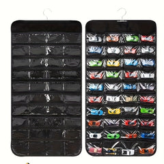 1:64 Scale Car Model Hanging Bag - Dust Proof Organizer & Display Rack