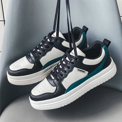 Men's Platform Sneakers Lace up Skate Shoes