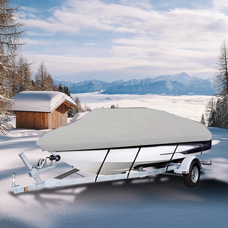 Universal Waterproof Polyester Boat Cover For Trailerable Boat