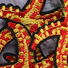 5pcs Starfish Applique Patch DIY Iron On Patch