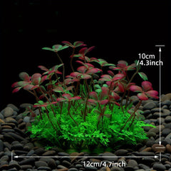 Artificial Water Plant Simulation Plant Fish Tank Land...