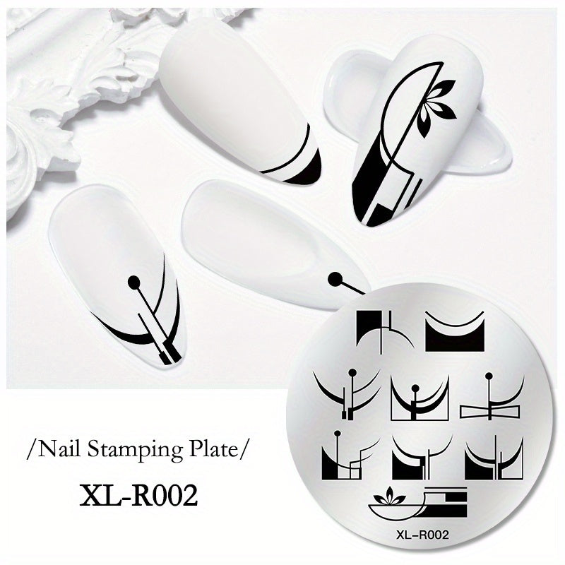 Nail Art Stamping Plate Set for Stunning Manicures