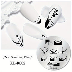 Nail Art Stamping Plate Set for Stunning Manicures