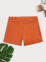 Men's Swim Trunks Elastic Waist Summer Beach Surfing