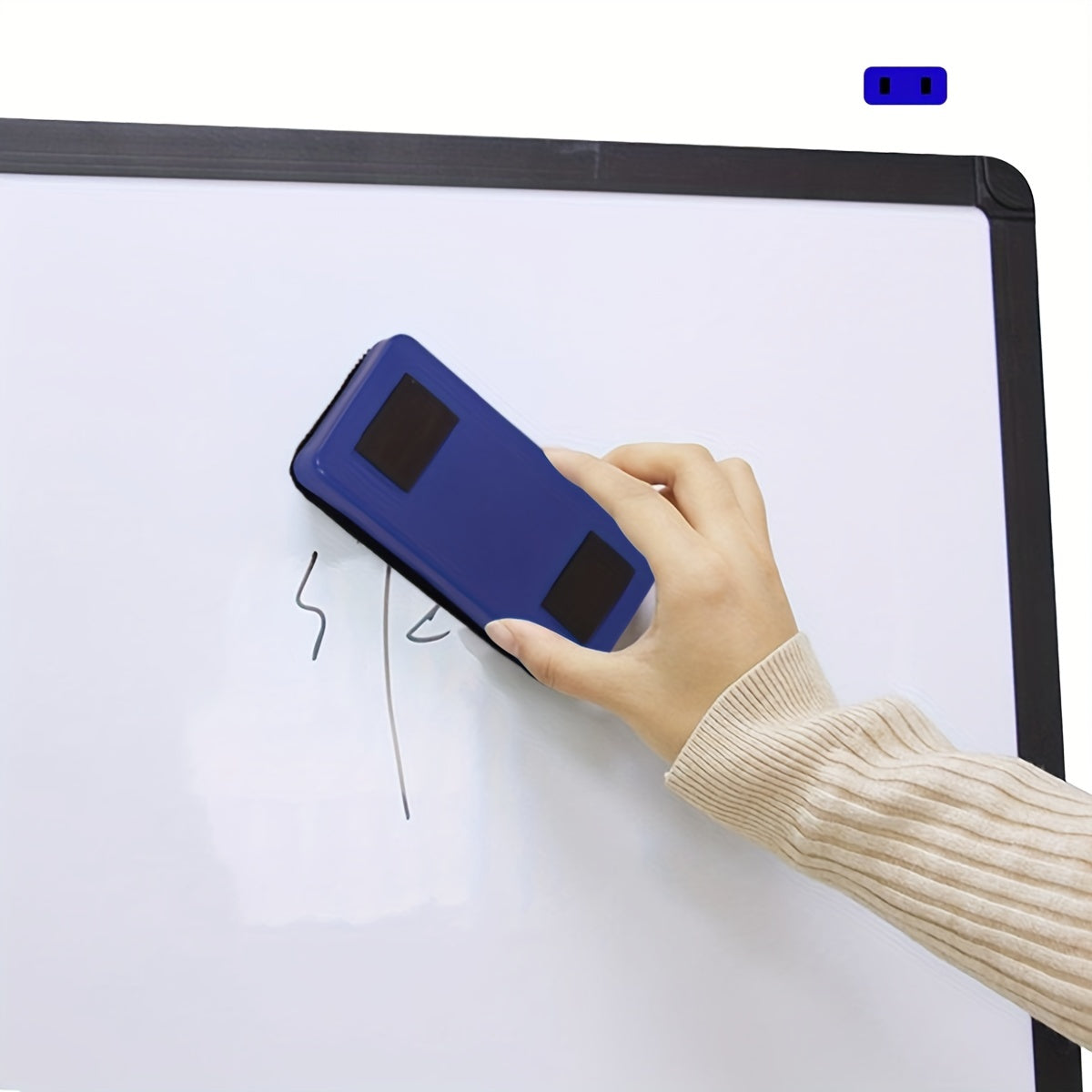 Whiteboard Eraser Magnetic Advanced Velvet Easy Wipe Blackboard Chalk