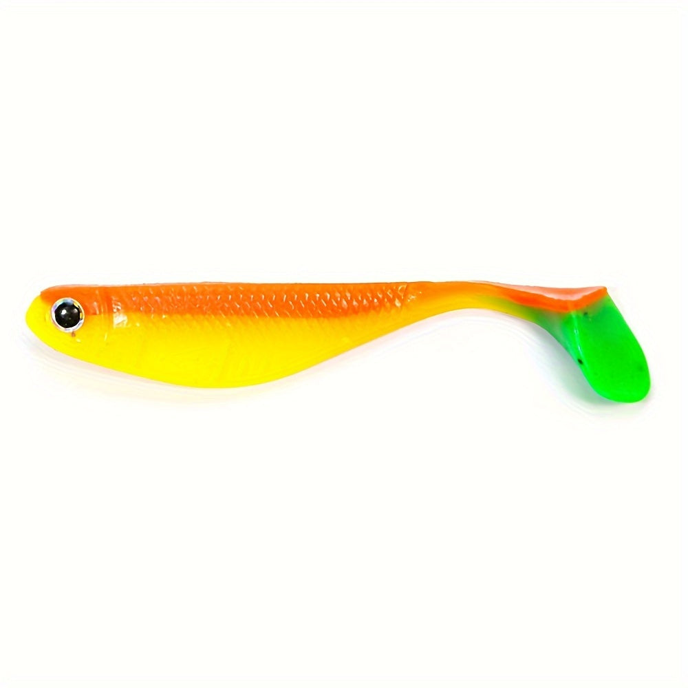 B&U 3pcs 8 Soft Plastic Swimbait Fishing Lure For Bass Trout Crappie