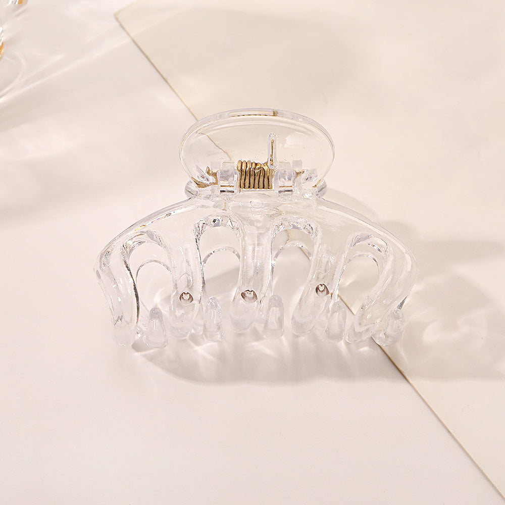 Acrylic Hair Claw Clips for Women Small Medium Thin Hair Accessories
