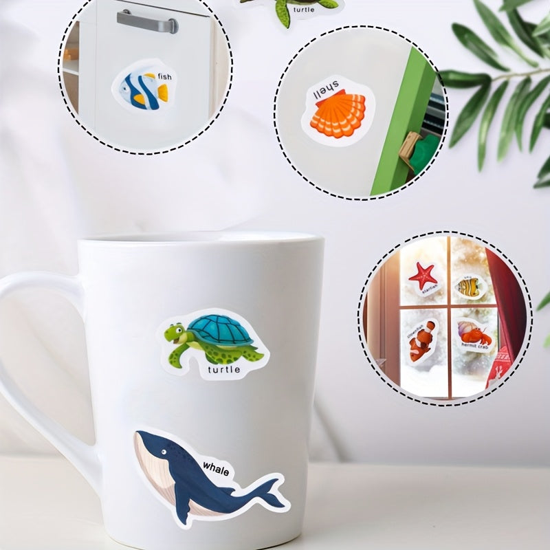 Handheld Jelly Quiet Sticker Book Educational Brain Puzzle Toy