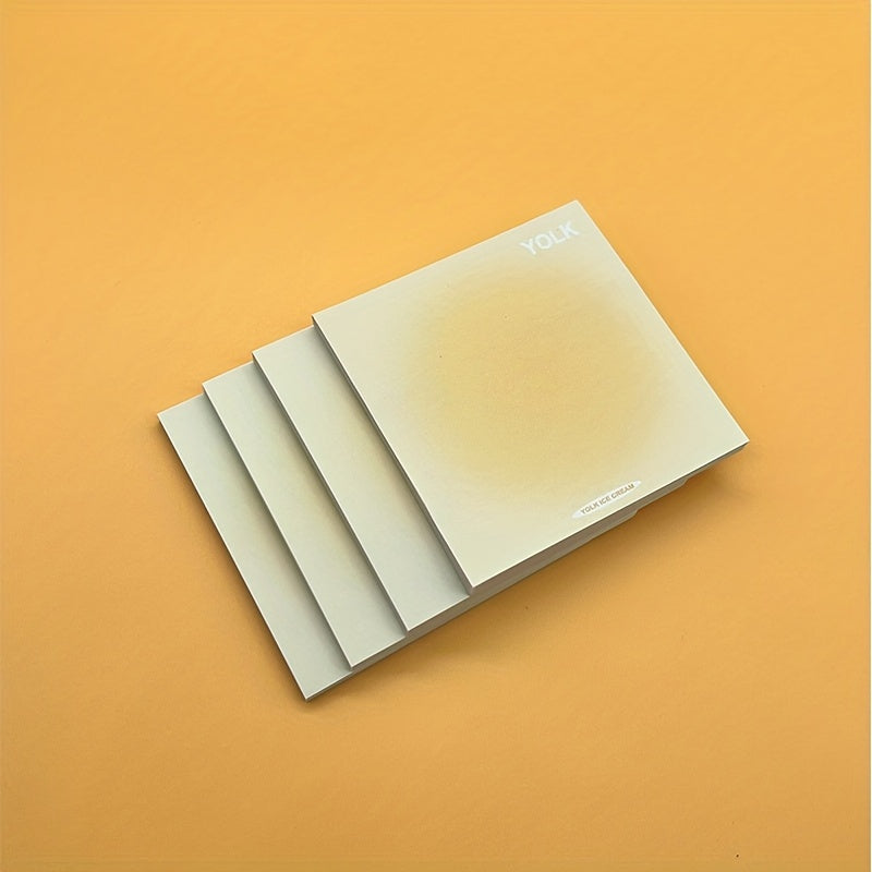 200pcs 4packs Sticky Notes For Office Students