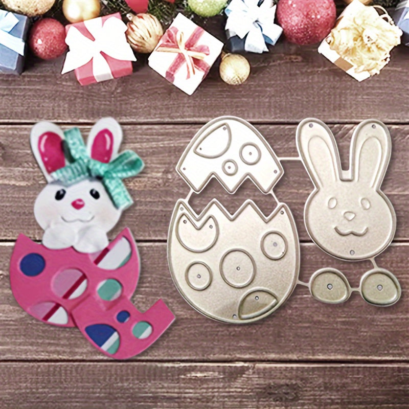 1pc Metal Cutting Dies Rabbit Egg Card Making