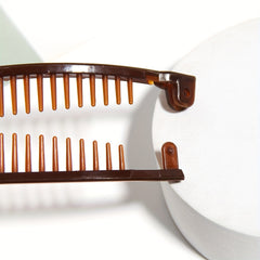2pcs Wave Hair Clip Combs Solid Hair Accessories