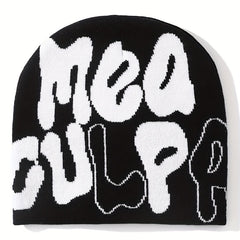 Unisex Hip Hop Knit Beanie Cap Men's Candy Y2K Thermal Hat