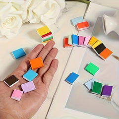 16pcs Dollhouse Books Handcrafted Paper Assorted Colors