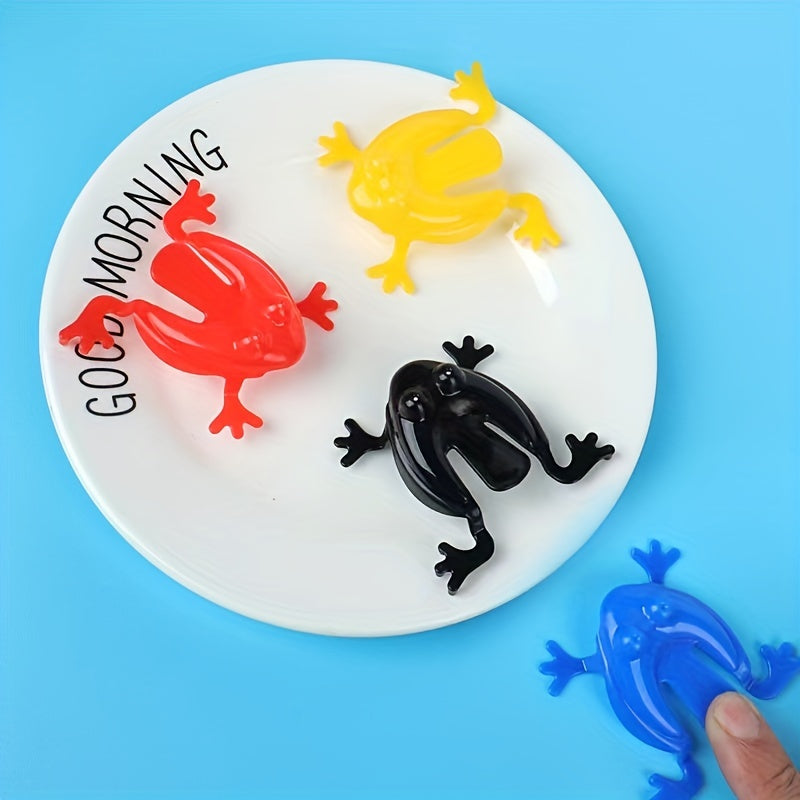 24pcs Jumping Frog Toys Mini Finger Action Training Toys Birthday Party Fun