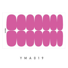 Gel Nail Stickers Self Adhesive Full Nail Wraps for Women and Girls