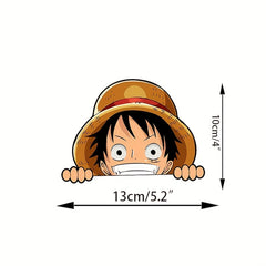 Reflective Monkey Car Decal Anime Laptop Sticker