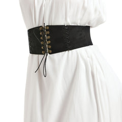 Elastic Corset Belt Wide Waist Belt For Women Girls