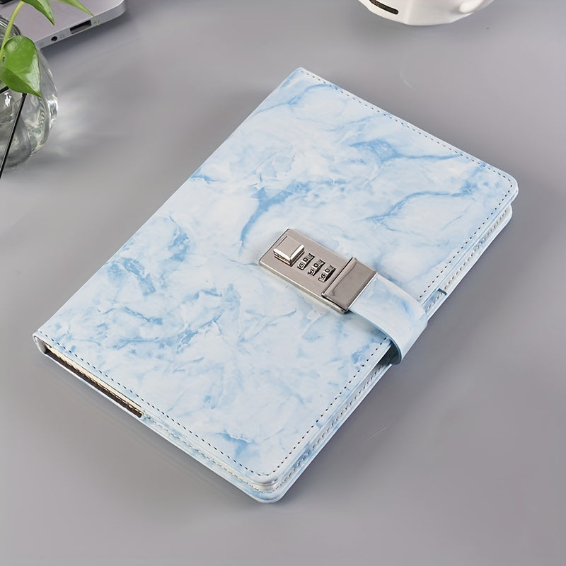 Creative Password Book with Lock for Students, Prize Notebook