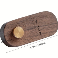 Wooden Small Display Card Cake Product Tag Sign Holder Stand