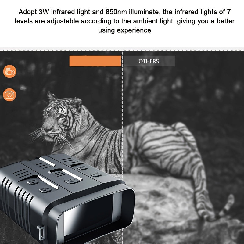 Night Vision Device 3W 850nm Infrared Light 128GB TF Card
